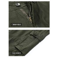 Pantalones cargo con múltiples bolsillos para hombre, monos a la moda, Otoño e Invierno - details 6