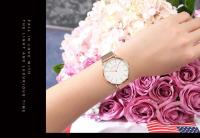 Movimiento de lujo premium importado de Japón Marca de mujer Diseño original Moda Simple 3ATM Reloj de pulsera de cuarzo resistente al agua Montre Femme - details 19