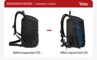 Mochila para casco de motocicleta MOTOCENTRIC, mochila para Motocross de gran capacidad de 28L para hombre, mochila impermeable para viajes al aire libre, mochila reflectante para moto - details 8