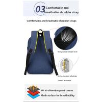Mochila Impermeable Para Hombres Ultra Ligera Con Capacidad Para Portátil De 15.6 Pulgadas Estilo Clásico Bolsa De Espalda Para Libros Y Uso Diario - details 7