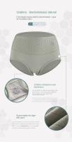 Bragas de algodón para mujer, ropa interior de cintura alta, cómoda, talla grande, sin costuras, lencería Sexy - details 3