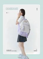 Mochila escolar Kawaii para niñas, bolso de hombro de viaje grande, impermeable, portabilidad, adolescentes, estudiantes uniformes - details 1
