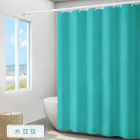 Cortinas impermeables para baño, decoración personalizada de poliéster con ganchos, envío directo, novedad - details 3