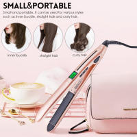 Profesional Keratin Therapy Pro, queratina y aceite Almendras, Placas flotantes extrlargas, Alisador de pelo Profesional, Cerámica, 5 temperaturas hasta 230 °C, Digital - details 2