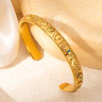 Aliviar sol luna pulsera retro personalidad pulsera de moda galvanoplastia acero titanio 18k premium sentido pulsera - details 4