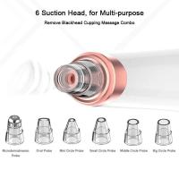 Extractor de Puntos Negros, Extractor Eléctrico de Puntos Negros al Vacío, Herramienta de Limpieza, Instrumento de Belleza con 6 Sondas para la Eliminación de Puntos Negros, Limpiador Facial de Succión al Vacío - details 13