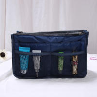 Bolsa De Cosméticos Nylon Para Mujer Organizador De Maquillaje Con Doble Cremallera Bolsa De Almacenamiento De Hidratantes Para Viajes Al Aire Libre - details 13