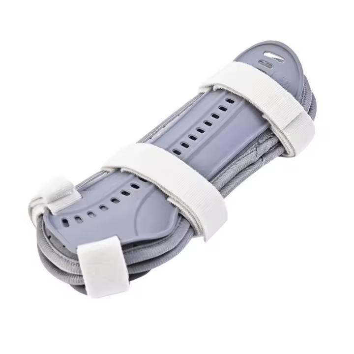 Correa fija de muñeca de doble cara, férula gruesa, Protector de férula ajustable para muñeca, estable y transpirable - 1