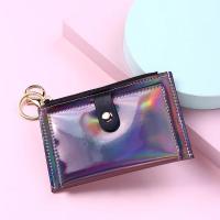 Cartera de mujer con cremallera billetera láser de moda monedero de cuero mini bolsa de tarjetas dangerous goods normales - details 19