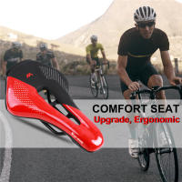 Asiento de Bicicleta Profesional WEST BIKING Ultraligero Hueco de Cuero Suave para Carreras de Bicicletas de Montaña y Carretera - details 20