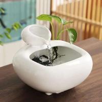 Nuevo Adornos de agua de estilo chino para hacer dinero, escritorio pequeño de cerámica, sala de estar, mesa de té, raciones de oficina, - details 3