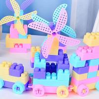 Bloques de construcción de gran tamaño para niños, juguete de piezas de bloques de construcción a granel, ideal para regalo de Navidad, 100 piezas - details 3
