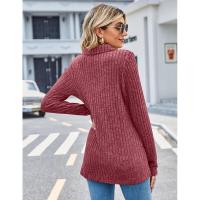 Polo de moda para mujer, camiseta informal de manga larga para primavera y otoño, elegante para mujeres jóvenes - details 8