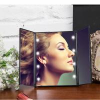 Obtenga el aspecto perfecto en cualquier lugar con el espejo de maquillaje LED portátil de tres lados, ¡Ideal para viajes y retoques! - details 6