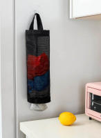 Dispensador de bolsas de basura de plástico para la cocina, organizador colgante para la recolección de basura - details 4