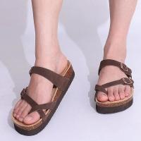 Zapatillas de Corcho LItfun Clásicas Sandalias de Interior Suaves con Hebilla Ajustable para Mujeres Zapatos de Moda de Estilo Mules - details 11