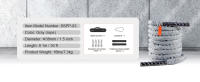 Cuerda de Batalla SucceBuy Diámetro de Poliéster Equipo de Ejercicio con Funda Protectora y Anchor - details 8