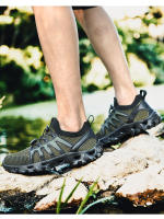 Primavera/novedad de verano, zapatos transpirables para montañismo y senderismo para hombre, calzado deportivo ultraligero para caminar en el agua - details 17