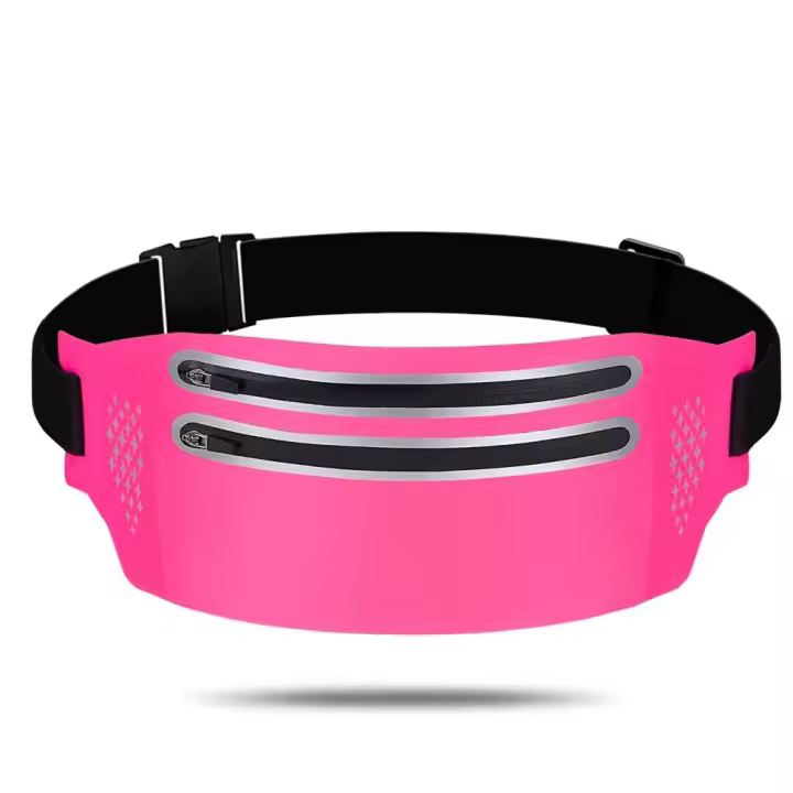 Riñonera con cinturón para deportes al aire libre, bolsa de viaje impermeable, riñonera de entrenamiento, riñonera para hombres, mujeres y mujeres, riñonera para correr - 1