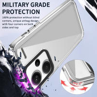 Funda Acrílica Transparente Para Xiaomi Redmi Note 13 Pro Plus 5G - details 4
