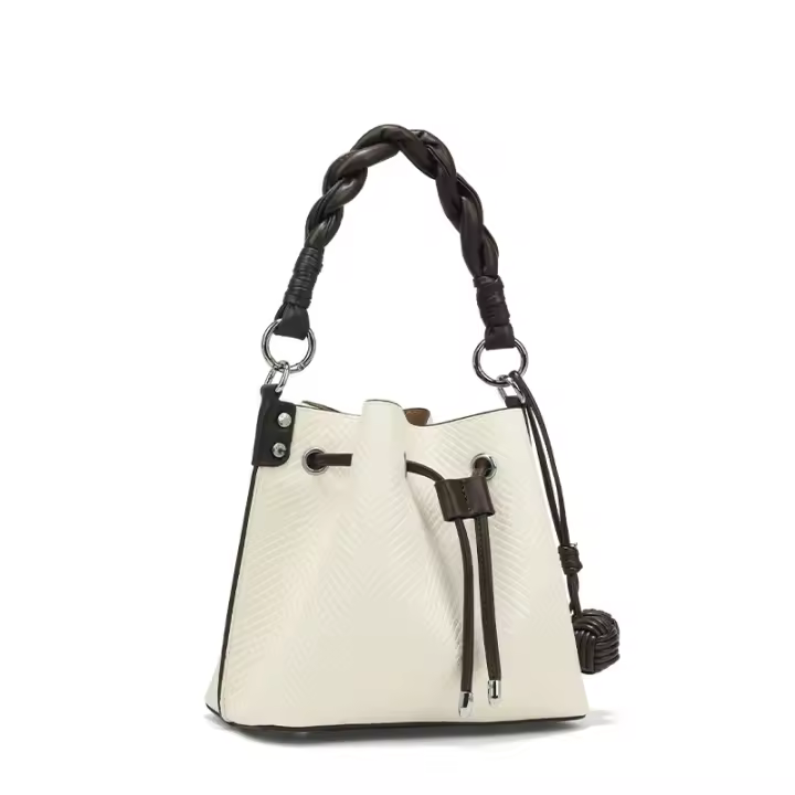 Nuevo bolso de moda para las axilas con cubo de color en contraste, versión coreana informal, bolso de mensajero de hombro, bolso universal para mujer - 1