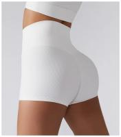 Pantalones de Yoga de Cintura Alta y Sin Costuras Shorts Deportivos para Mujeres - details 5