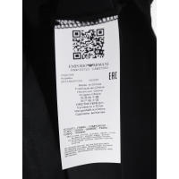 Camiseta Deportiva de Algodón Puro para Hombres Cuello Redondo, Estampado de Logo Delantero, Estilo Básico Casual para el Verano - details 5