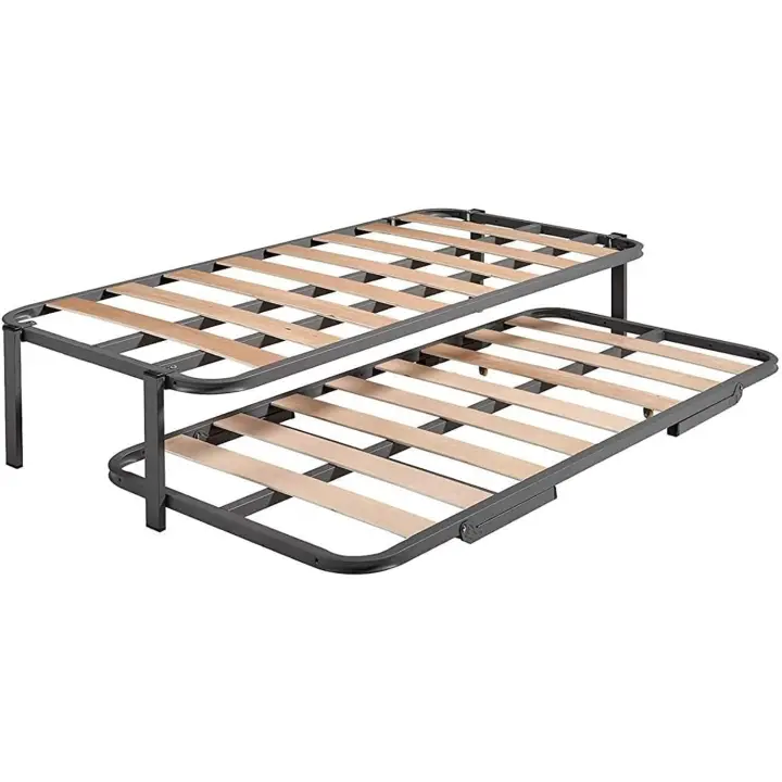 ES |   Cama Nido Reforzada |   Estructura Metálica |   4 Patas |   Medida: 90 x 190 cm - 1