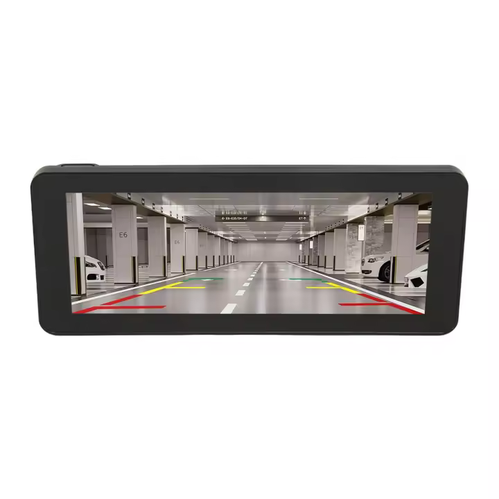 Radio de Coche con Pantalla Táctil 12 Cámaras de Soporte Inalámbrico Carplay Inalámbrico para Android Auto Enlace de Espejo - 1