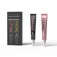 Cirugía de rizado de pestañas con queratina, kit de pestañas autoplanchado, salón de belleza, cirugía de rizado de pestañas en casa, Black Feather - details 18