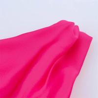 Vestido largo sencillo de verano 2025 con textura satinada asimétrica y temperamento para mujer - details 4