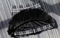 Falda Mini de Cintura Alta para Mujer Estilo a Cuadros de Media Longitud Moda de Alta Calidad - details 11