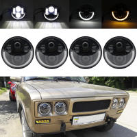 Faros LED para motocicleta y coche 5.75 pulgadas para Harley Sportster Iron 883 Dyna Triumph Street Speed Triple 5 3/4" H4 Faro Principal - details 39