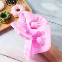 Máquina de Hacer Rosquillas de Silicona 3D DIY Herramienta de Cocina Redonda para Hornear Pastelería y Muffins Molde de Chocolate Redondo - details 3