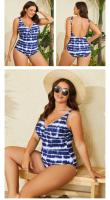 Traje de Baño de Talla Grande con Estampado Traje de Baño de Moda para Mujeres en Verano - details 10