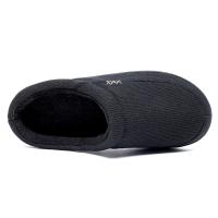 Invierno de los hombres más el tamaño 50 al aire libre engrosado fondo grueso apilado caliente zapatillas de algodón de lana - details 11