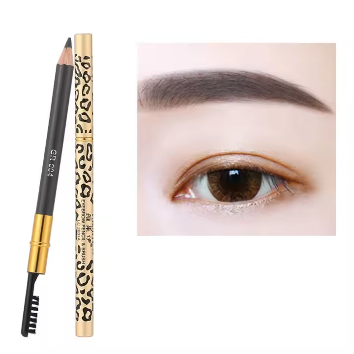 Rotulador Microblading, caja de Metal, cosméticos, lápiz de cejas con pincel, tinte para cejas, lápiz para tatuaje permanente, potenciador de cejas - 1