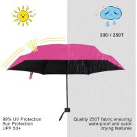 Paraguas Compacto y Ligero Diseño Mini para Viajes Parasol Portátil para Lluvia y Sol - details 4