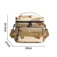 Bolsa térmica táctica de alta capacidad para hombre, fiambrera con aislamiento para exteriores, bolsa de almuerzo duradera con aislamiento a prueba de fugas para trabajo, comida Ca - details 2