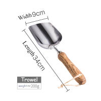 Juego De Herramientas De Jardinería 3 Piezas Mini Shovel Inoxidable Para Uso En El Jardín Y Floricultura Conjunto De Obreros De Jardín - details 0