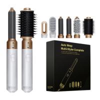 Secador de pelo multiestilo 5 en 1 de alta velocidad, estilizador de pelo profesional con plancha rizadora, 1350W - details 0