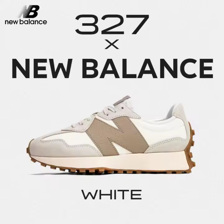 【100% Original】 Zapatillas de deporte Welfare Price 327 U327LZ Low Top, calzado deportivo informal para hombre y mujer, apliques LETEN - 1
