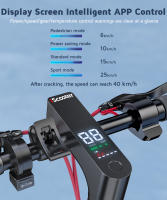 IScooter i10-patinete eléctrico plegable para adultos, patinete eléctrico de 40 KM/H, patinete eléctrico de 650W, patinete de 36V y 15Ah - details 10