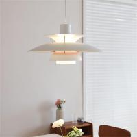 Lámpara Moderno Originalidad Minimalismo Candelabro Restaurante Sala de estar Cocina Oficina Decoración 50 cm - (Blanco) - details 1