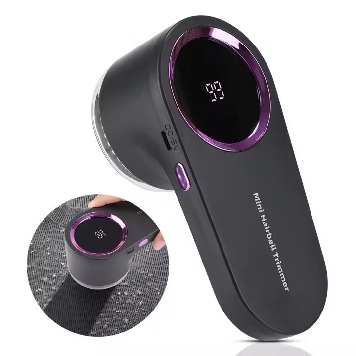 Removedor de pelusa eléctrico, recortador de bolas de pelo para ropa, afeitadora de tela de pellets, máquina de afeitar de suéter, limpieza de lavandería, cuchilla desmontable - 1