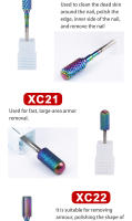 Recubrimiento de Uñas Herramienta de Pulido de Bit de Molienda de Carburo de Tungsteno para Máquina de Perforación de Uñas Arte Clavo Accesorio de Manicura Pedicura - details 6