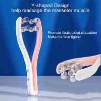 Dispositivo de Lifting Facial eléctrico EMS RF terapia, adelgazamiento Facial, vibración, doble mentón, en forma de V, máquina de levantamiento de mejillas con masajeador de ojos - details 5