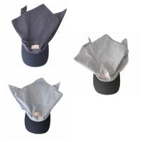 Pañuelo a cuadros Y2K para la cabeza, gorro de béisbol Y2K, ropa de calle, bufanda, gorra con visera, Bandana de algodón, pañuelo triangular para la cabeza, sombrero para exteriores - details 1