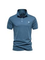Polo de algodón puro para hombre, camiseta de talla europea con diseño bordado, novedad - details 3