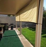 Toldos exteriores terraza,Toldo Vela de Sombra Rectangular Impermeable a Prueba de viento - details 5